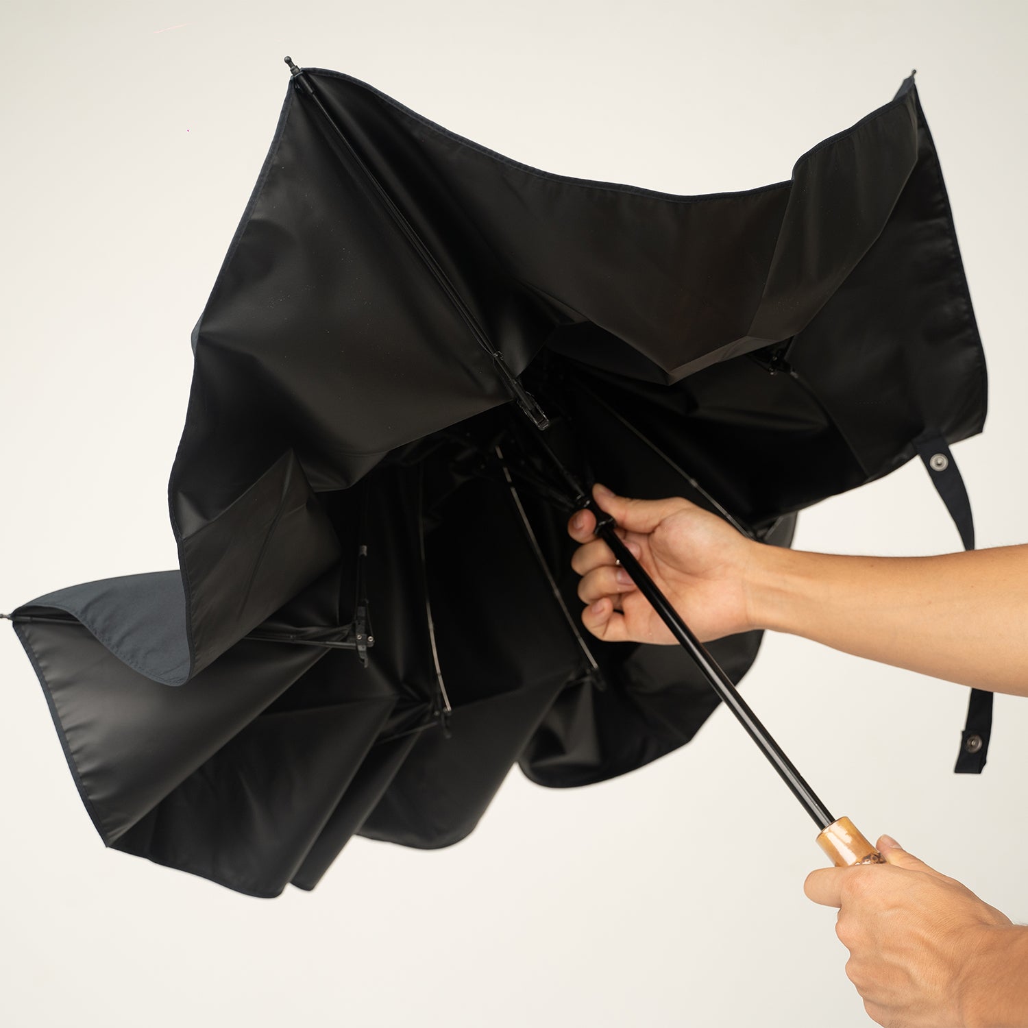 Umbrella 3-Fold 55 Black – PARTENAILLA